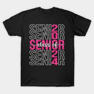 Class Of 2024 Senior 24 High School Graduation Py T-Shirt